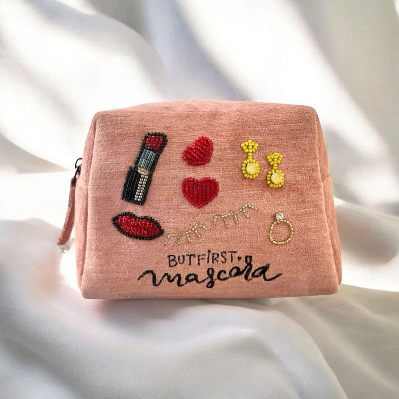 first mascara pouch