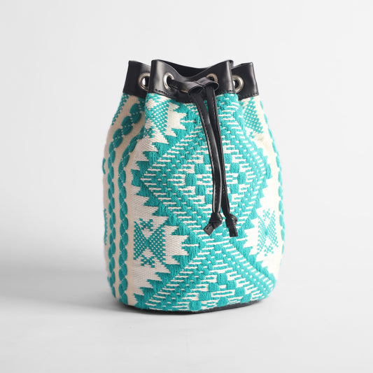 Boho Green Potli Bag