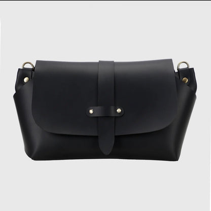 Multistrap sling bag (without strap)- black