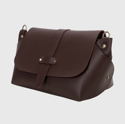 Multistrap sling bag (without strap)- brown