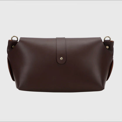 Multistrap sling bag (without strap)- brown