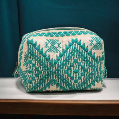 Boho green Pouch