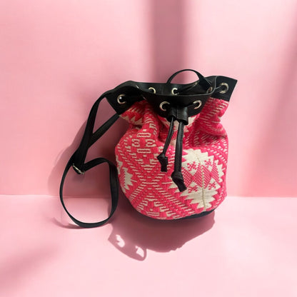 Boho Pink Potli Bag