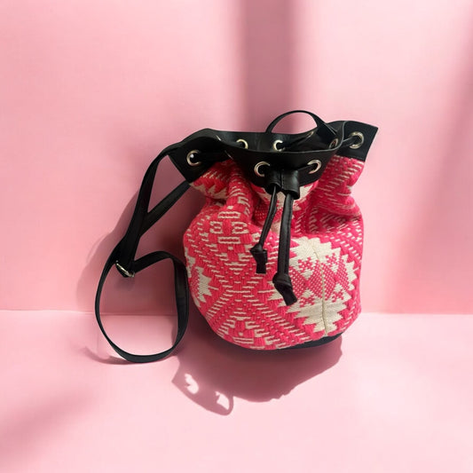 Boho Pink Potli Bag