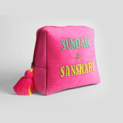 Sundar & Sanskari Pouch