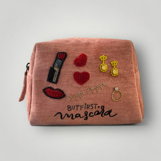 first mascara pouch